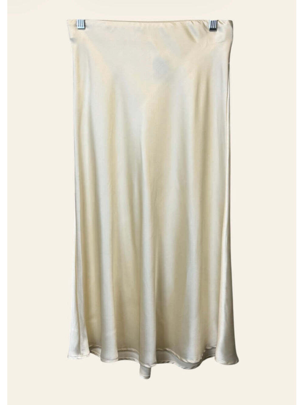 Cream Slip Skirt